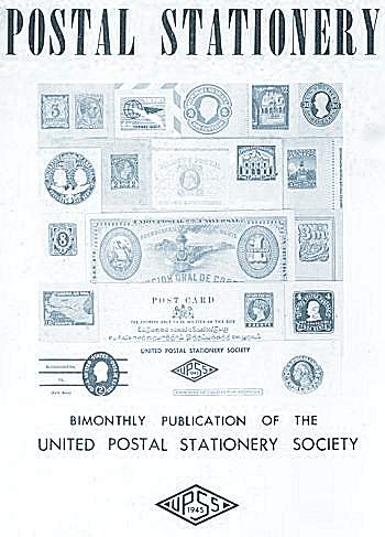 Postal Stationery Magazine Cover